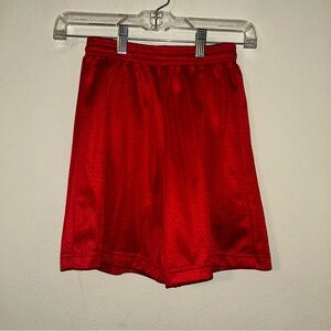 A4 Vibrant Red Athletic Shorts